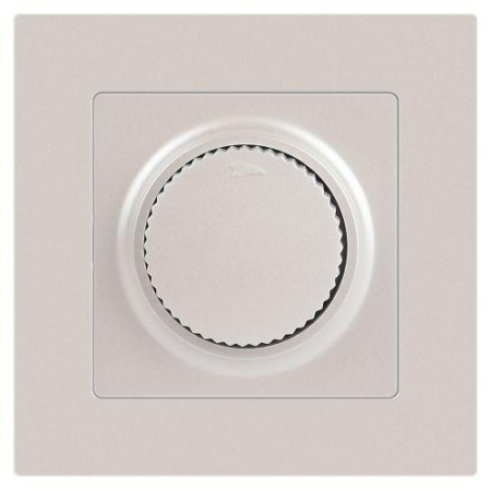 Светорегулятор поворотный СП Accent 6-401-06 600Вт 230В IP20 перламутр. Intro Б0063680