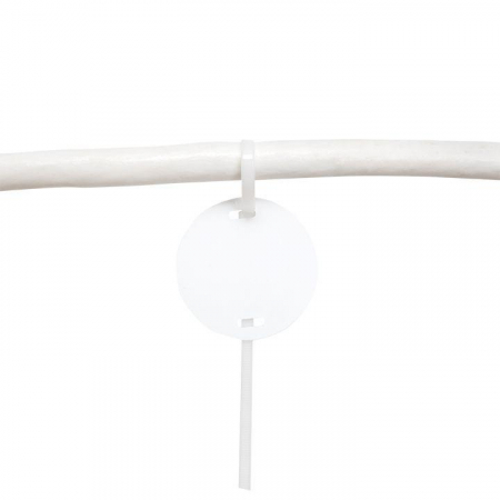 Бирка кабельная маркировочная У-135 (круг) (уп.100шт) EKF mt-135-r