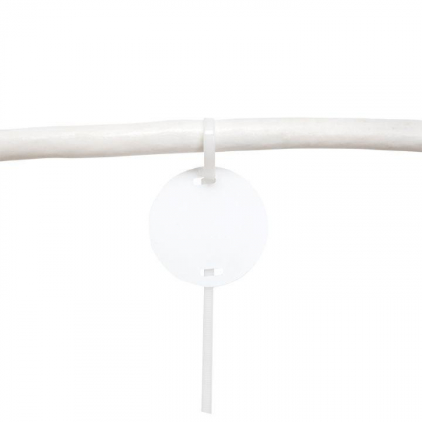 Бирка кабельная маркировочная У-135 (круг) (уп.100шт) EKF mt-135-r