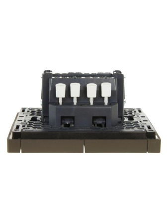 Выключатель проходной 2-кл. СП FORTE&PIANO 10А FP307 сер. IEK FP-V22-0-10-1-K03