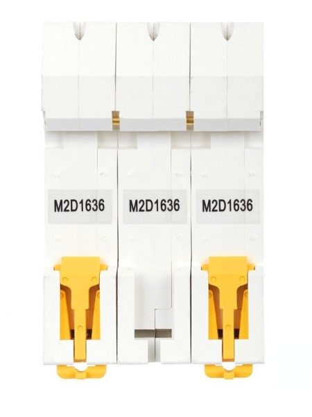 Выключатель автоматический модульный 3п D 16А M06N ARMAT IEK AR-M06N-3-D016