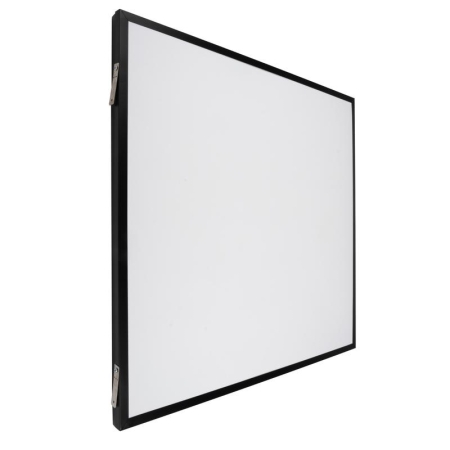 Светильник светодиодный ДВО PPL 588/G OPAL 40Вт 4000К IP40 588х588х25мм BLACK Грильято Pro JazzWay 5062023