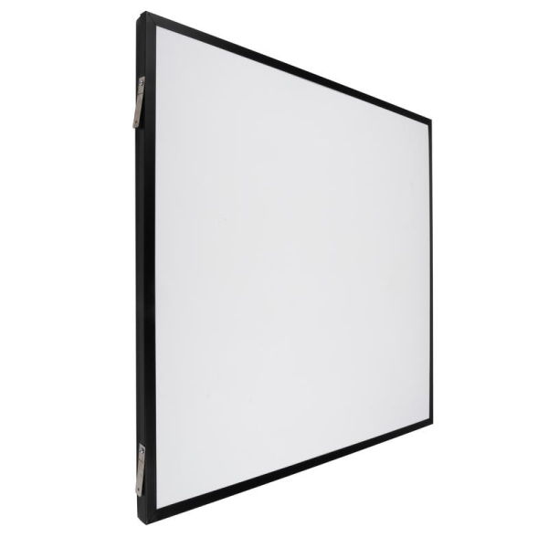 Светильник светодиодный ДВО PPL 588/G OPAL 40Вт 6500К IP40 588х588х25мм BLACK Грильято Pro JazzWay 5062047