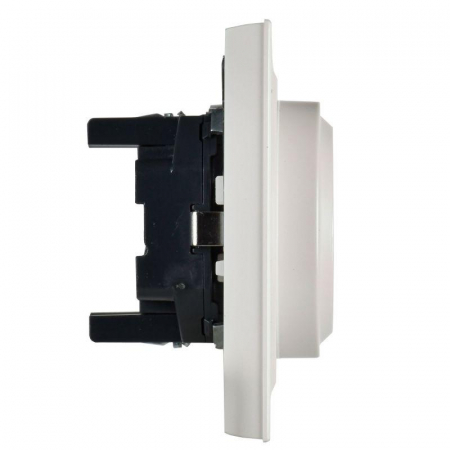 Розетка 2-м СП BRITE РС12-3-БрЖ 16А в сборе с заземл. без защ. шторок жемчуж. IEK BR-R21-16-K36-F