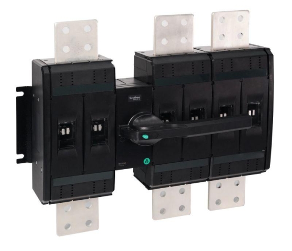 Выключатель-разъединитель SYSTEMEPACT SD1250 3п 800А рукоятка фронт. центр (зак. отдельно) SE SSD12503MF0800