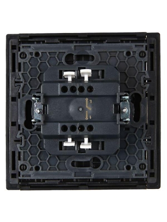 Выключатель 1-кл. СП FORTE&PIANO 10А FP101 черн. IEK FP-V10-0-10-1-K02