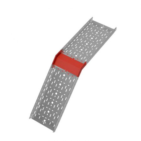 Угол для лотка вертикальный внешний 45град. 300х50 сталь 1мм "ПЛЮС" VLplus45-50-300 КМ PL0539