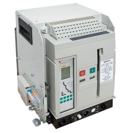 Выключатель автоматический 3п 1600/1600А 65кА ВА-450 выкат. v2 EKF mccb450-1600-1600v-v2