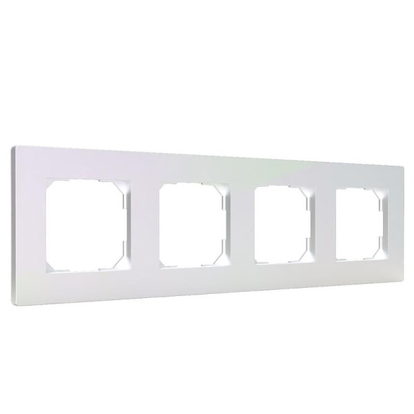 Рамка 4-м Pixel универс. перламутр. TOKOV ELECTRIC TKE-PX-RM4-C04