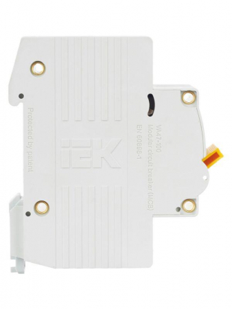 Выключатель автоматический модульный 1п C 80А 10кА ВА47-100 KARAT IEK MVA40-1-080-C