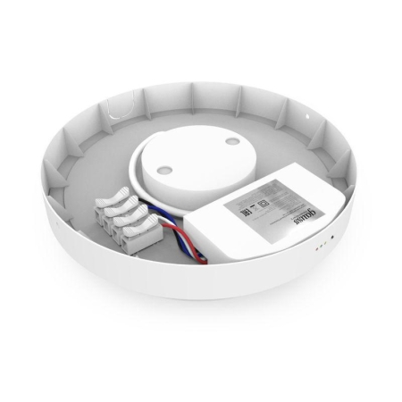 Светильник светодиодный Elementary 12Вт 4000К IP54 1080лм d205х65мм ДБП круг настенно-потолочный с БАП GAUSS 126411212A