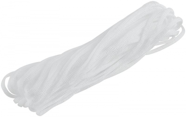 Шнур вязаный полипропиленовый без сердечника 6ммх20м р/н=67кгс КУРС68346