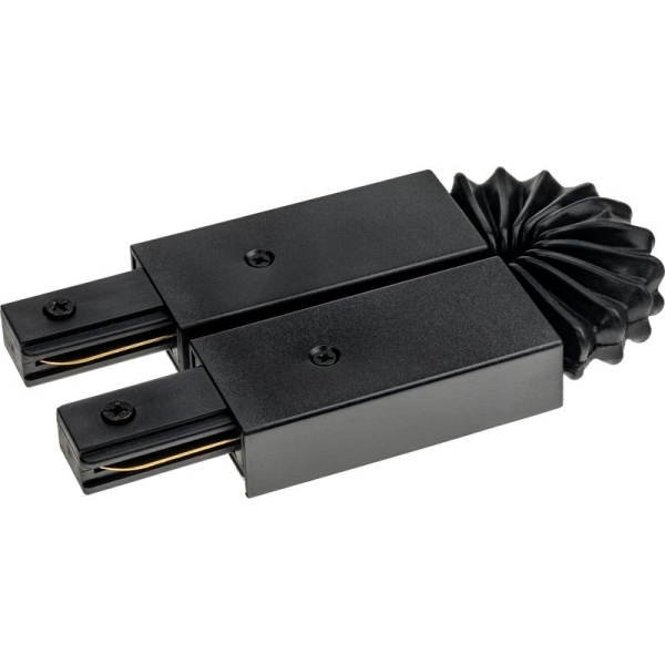 Коннектор трековый для соединения шинопровода гибкий ARTLINE пластик/медь черн. Ritter 59752 4