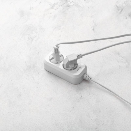 Удлинитель 2х1.5м без заземл. 2х0.75 бел. PROCONNECT 13-4200