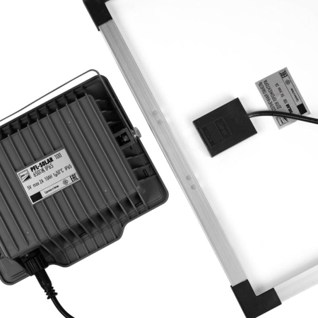 Прожектор светодиодный PFL SOLAR 100 6500К IP65 ДО с солнечн. панелью и пультом в компл. Pro JazzWay 5044418