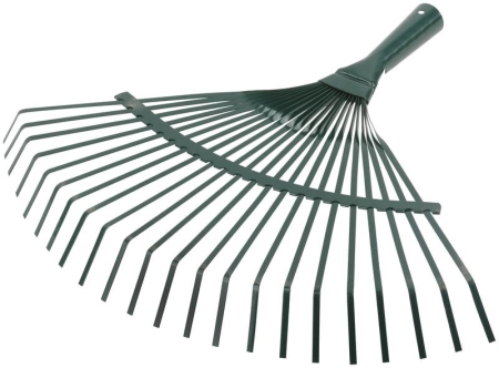 Грабли веерные пластинчатые 22 зуба 430мм FIT 77003