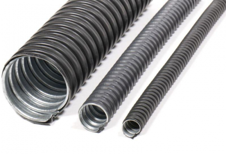 Металлорукав в ПВХ изоляции МРПИ НГ 12 d12мм без протяжки (уп.50м) ГОФРОМАТИК zeta42234