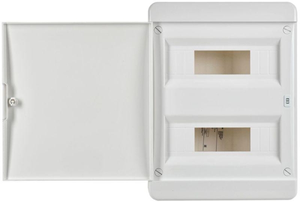 Корпус ЩРН-П-24 TEKFOR IP41 бел. дверь пластик. IEK TF5-KP13-N-24-41-K01-K01