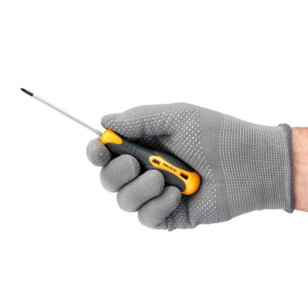 Отвертка крестовая Ph0х75мм K1 ARMA2L 3 IEK A2L3-SC10-K1-PH-00-075