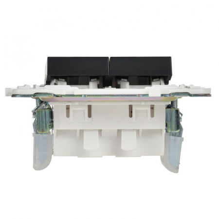 Выключатель 2-кл. SKANDY 10А SK-V04Bl черн. IEK SK-V20-0-10-K02