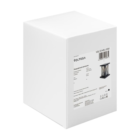 Светильник Gabi 1х40Вт E27 IP44 ландшафтный Voltega VGL7214FL-01B1