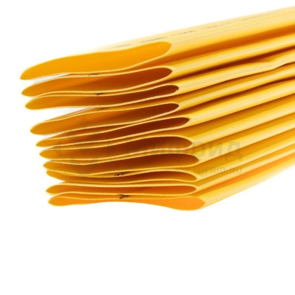 Трубка термоусадочная ТУТ нг 40.0/20.0 желт. 1м Rexant 24-0002