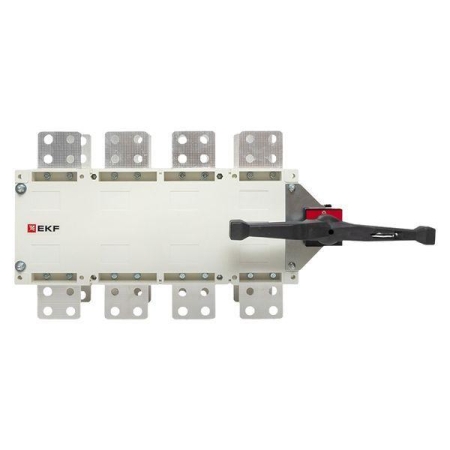 Рубильник-переключатель 4п 1600А с рукояткой управления для прямой установки PowerSwitch EKF pscs-1600-4