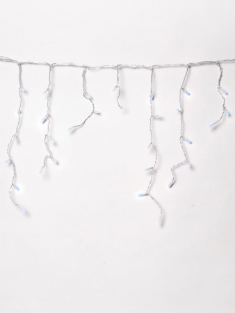 Гирлянда "Бахрома" OIC080B-C-E-31V 80 син. светодиодов 2х0.5м 20 нитей 16/48/40/24см с контроллером соединяемая до 10шт уличная SHLights 4690601049797