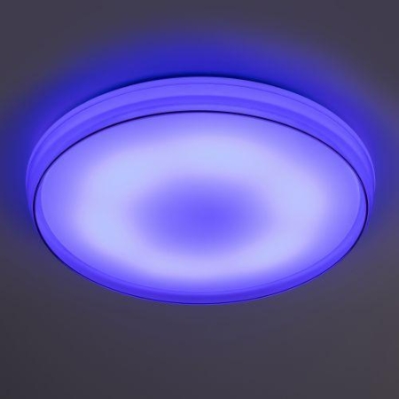 Светильник светодиодный SPB-6-80-RC Solar RGBD 80Вт с ДУ динамическое потолочный Эра Б0054483