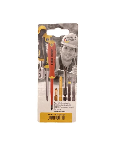 Бита Е6.3 TX20х50 Industrial (блист.2шт) FELO 03620536