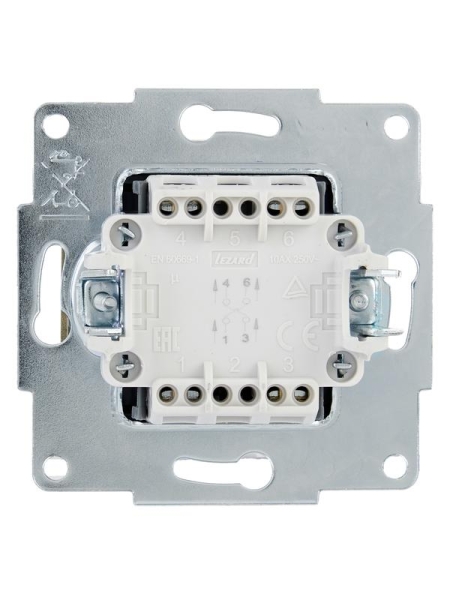 Выключатель промежуточный VESNA зол. LEZARD 742-3688-107