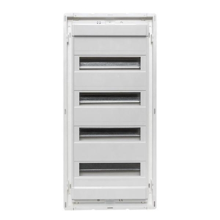 Основание силового щита Nova с DIN-рейками 48мод. IP41 PROxima EKF nv-pbase-48