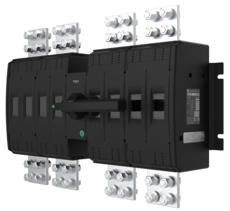 Выключатель-разъединитель SYSTEMEPACT SD1250 4п 800А рукоятка фронт. центр (зак. отдельно) SE SSD12504MF0800