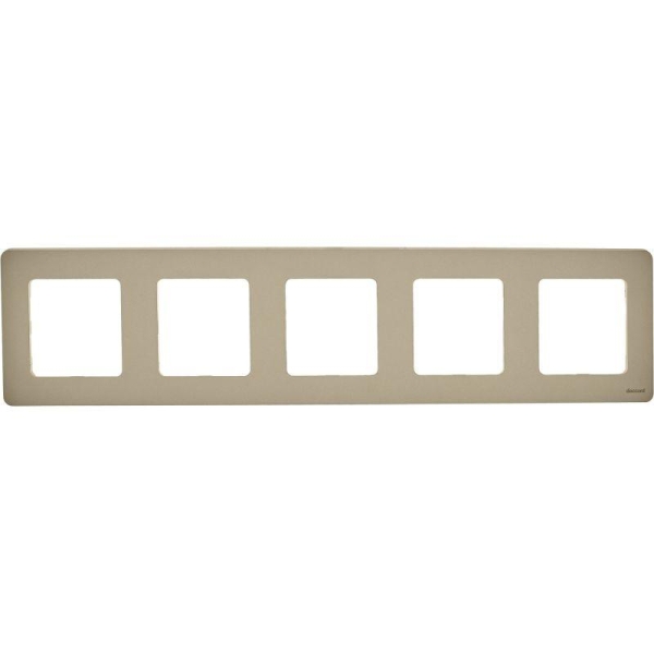 Рамка 5-м Inspiria шампань IEK 673978