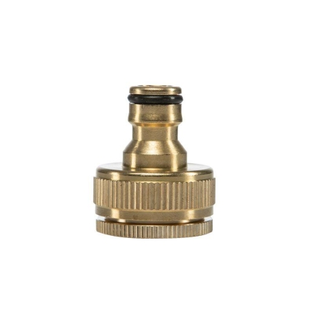 Адаптер латунный 1дюйм-3/4дюйм внутренняя резьба с переходником ЧЕТЫРЕ СЕЗОНА 62-0278