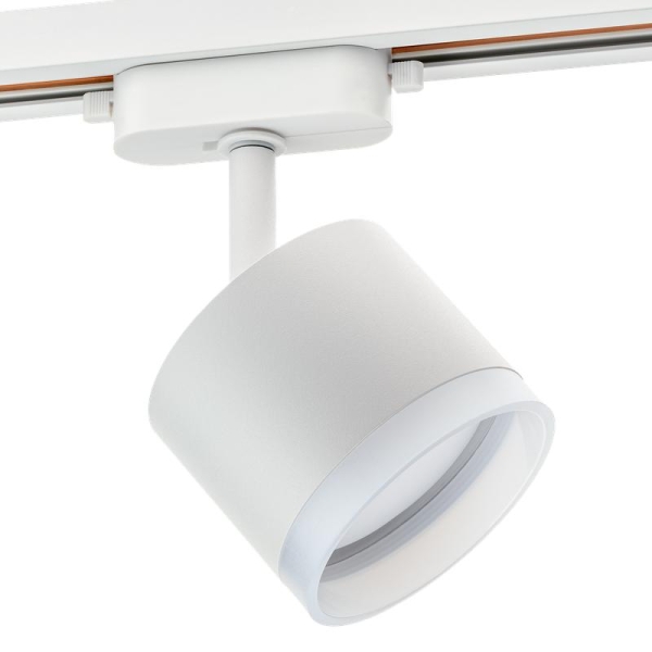 Светильник трековый ARTLINE поворотный 85х85х70мм GX53 230В алюм./пластик. 4кв.м бел. Ritter 59861 3