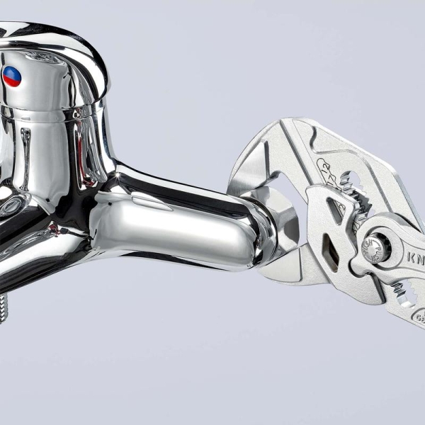 Клещи переставные-гаечный ключ 52мм (2дюйм) L-250мм Cr-V хром. обливные рукоятки Knipex KN-8603250