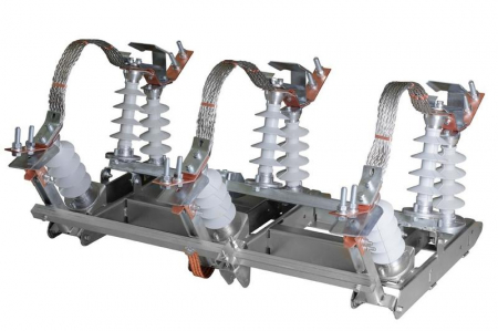 Разъединитель РЛК-ПЛ-1А-10.IV-400 УХЛ1 с приводом и КМЧ Электрофарфор ЦБ-00004580