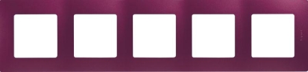Рамка 5-м Etika сливовый IEK 672565