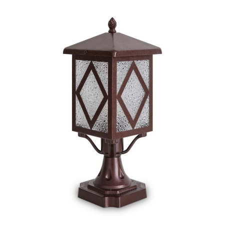 Светильник Heim 1х40Вт E27 IP44 ландшафтный Voltega VGL7210FL-01BR