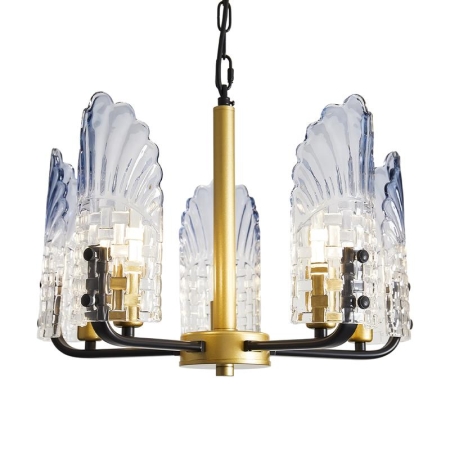 Светильник Ollie 5х40Вт E14 IP20 подвесной Freya FR5525PL-05GB