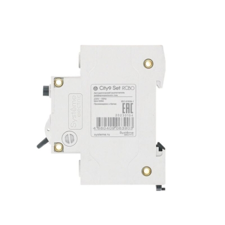 Выключатель автоматический дифференциального тока 2п (1P+N) C 32А 30мА тип A 4.5кА City9 Set 230В SE C9D55632