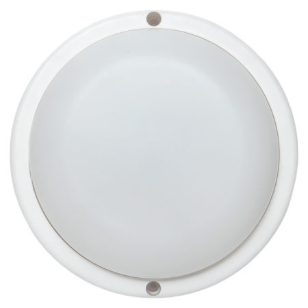 Светильник светодиодный ЖКХ ДПО-1300 12Вт 6500К IP65 круг с микроволнов. датчиком движения LUMA EKF BKL-1300DM-R-12-6500