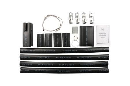 Муфта кабельная концевая универс. 1кВ HT2P-01/4x70-120L12 (4ПКВНтпБ-1-70-120) пластмас. изоляция; с броней; с болтов. наконечн.; ППД НИЛЕД 16000041