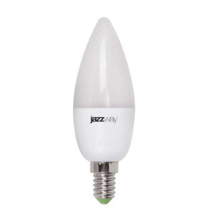 Лампа светодиодная PLED-DIM 7Вт C37 свеча 4000К нейтр. бел. E14 540лм 220-240В диммир. JazzWay 2859280