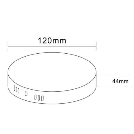 Светильник светодиодный LED 15-18-4K накладной круглый 18Вт 4000К Эра Б0054332