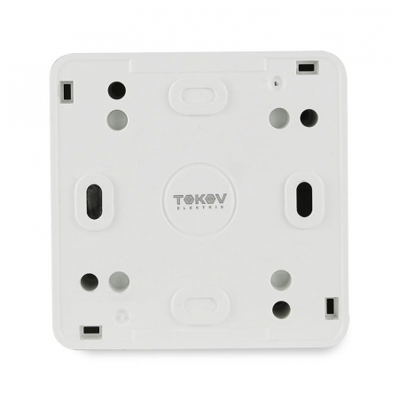 Кнопка звонка ОП Nix 10А IP54 250В бел. TOKOV ELECTRIC TKE-NX-DB-C01-IP54