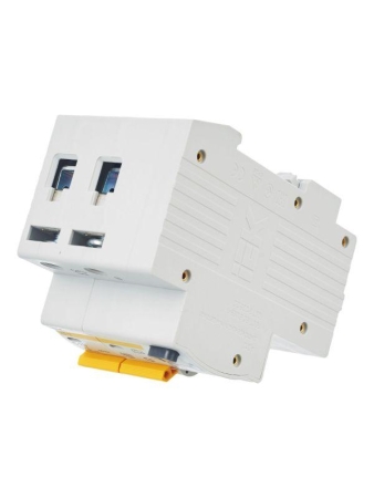 Выключатель автоматический дифференциального тока 2п C 20А 30мА тип AC 4.5кА АД-12 KARAT IEK MAD10-2-020-C-030