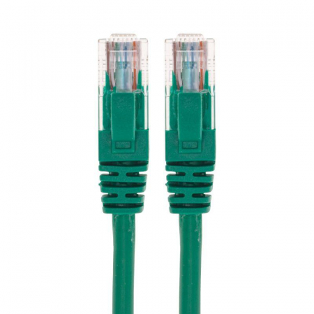 Патч-корд U/UTP CAT 6 RJ45-RJ45 26AWG LSZH зел. 1м Rexant 02-0296-1