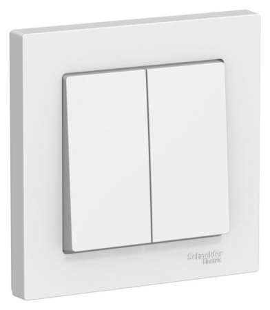 Выключатель 2-кл. AtlasDesign сх.5 10АХ в сборе лотос SE ATN001352